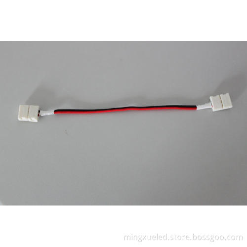 Wide Solderless Connector Single 8mm Strip Connector